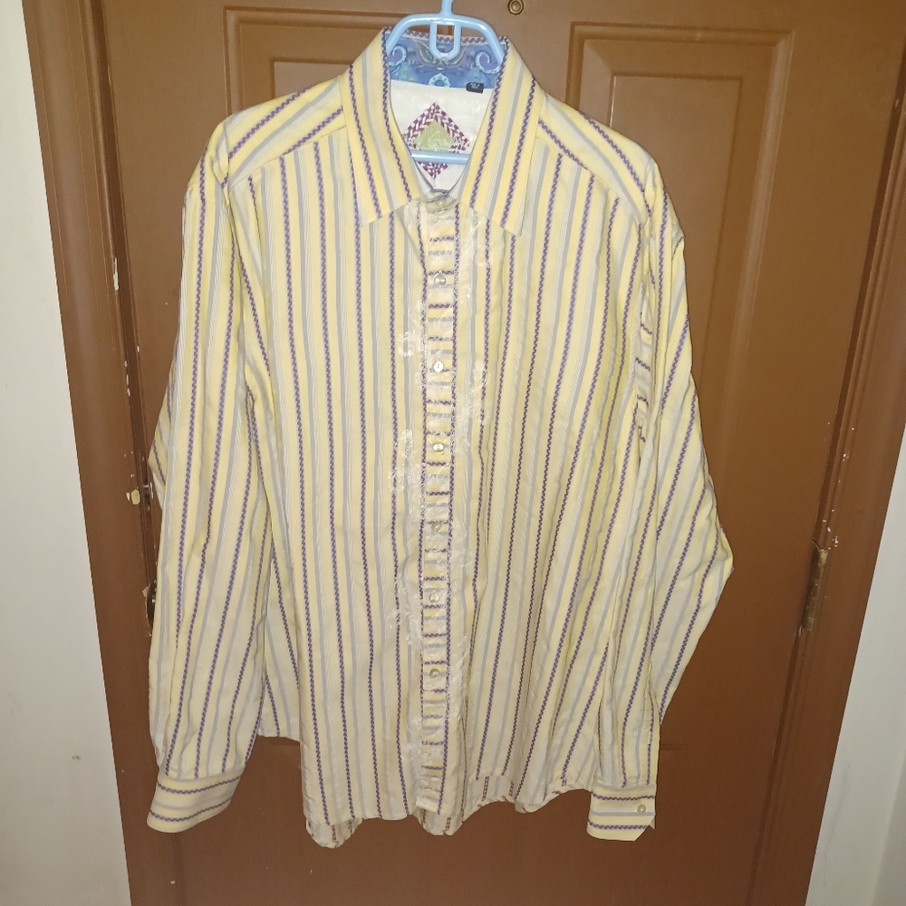 Extraordinary Robert Graham Mens Shirt XL/TG